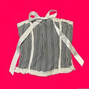 Faux Corset Top